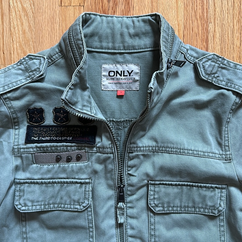 Only Army Style Jacket - Picture 3 of 10